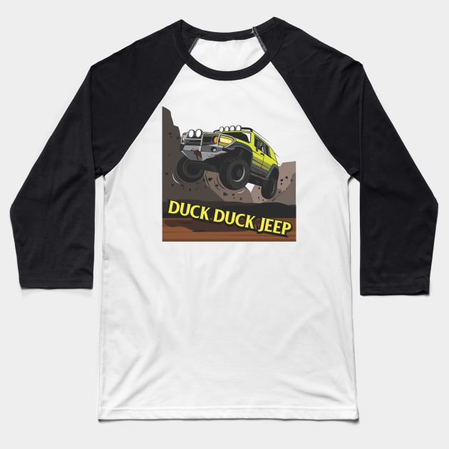 Duck Duck Jeep Baseball T-Shirt by Duck Duck Jeep